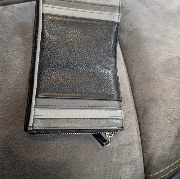 Brighton Barbados Credit Card Wallet Black N Grey 🩶 - Picture 11 of 11